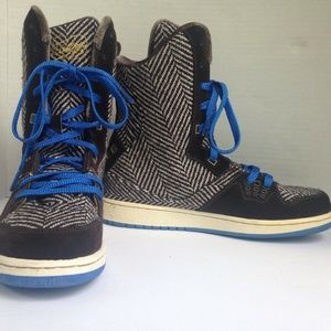 Nike Jordan Flight 23 6" Boot 6.5 Brown/Blue